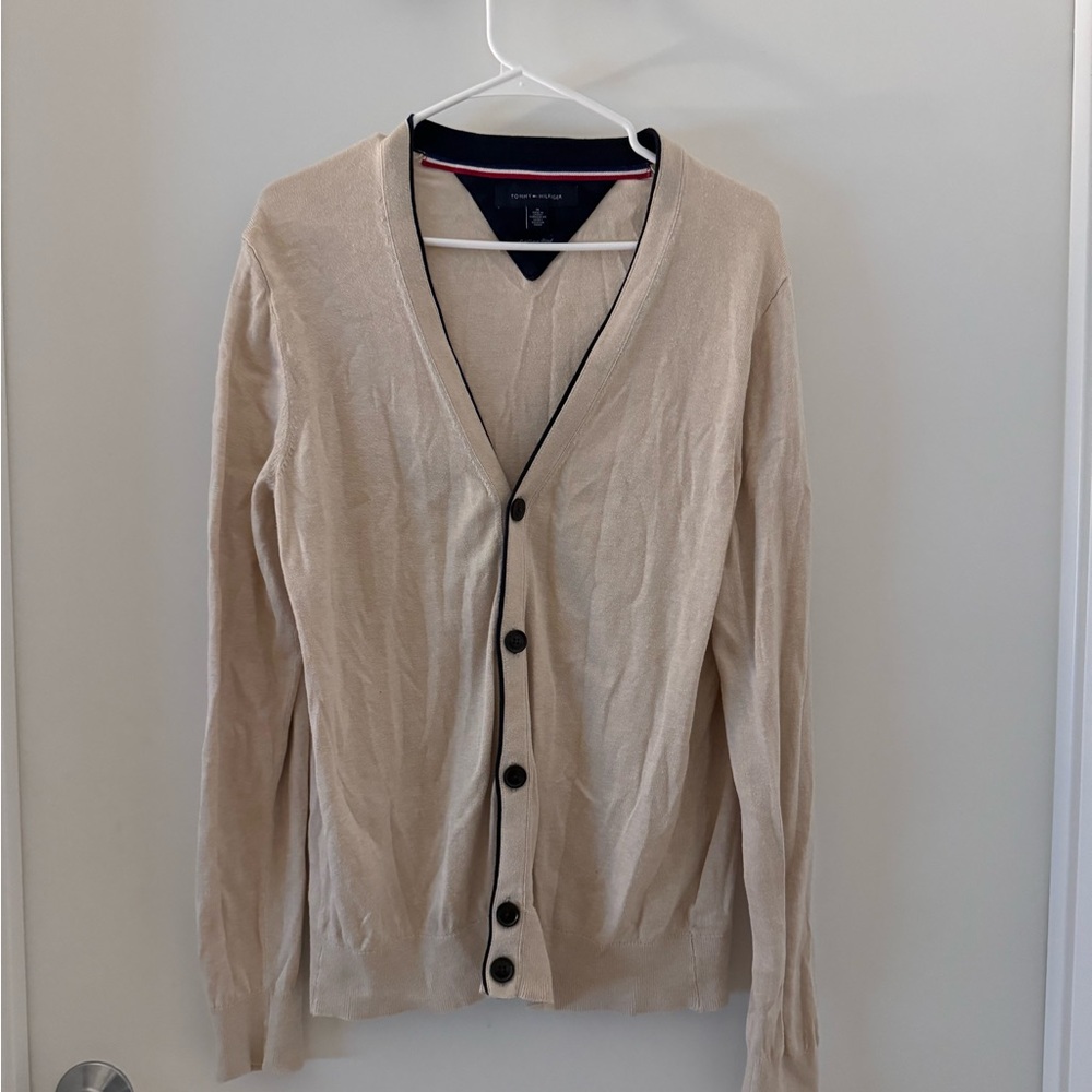 Tommy Hilfiger Beige Men's Sweater
